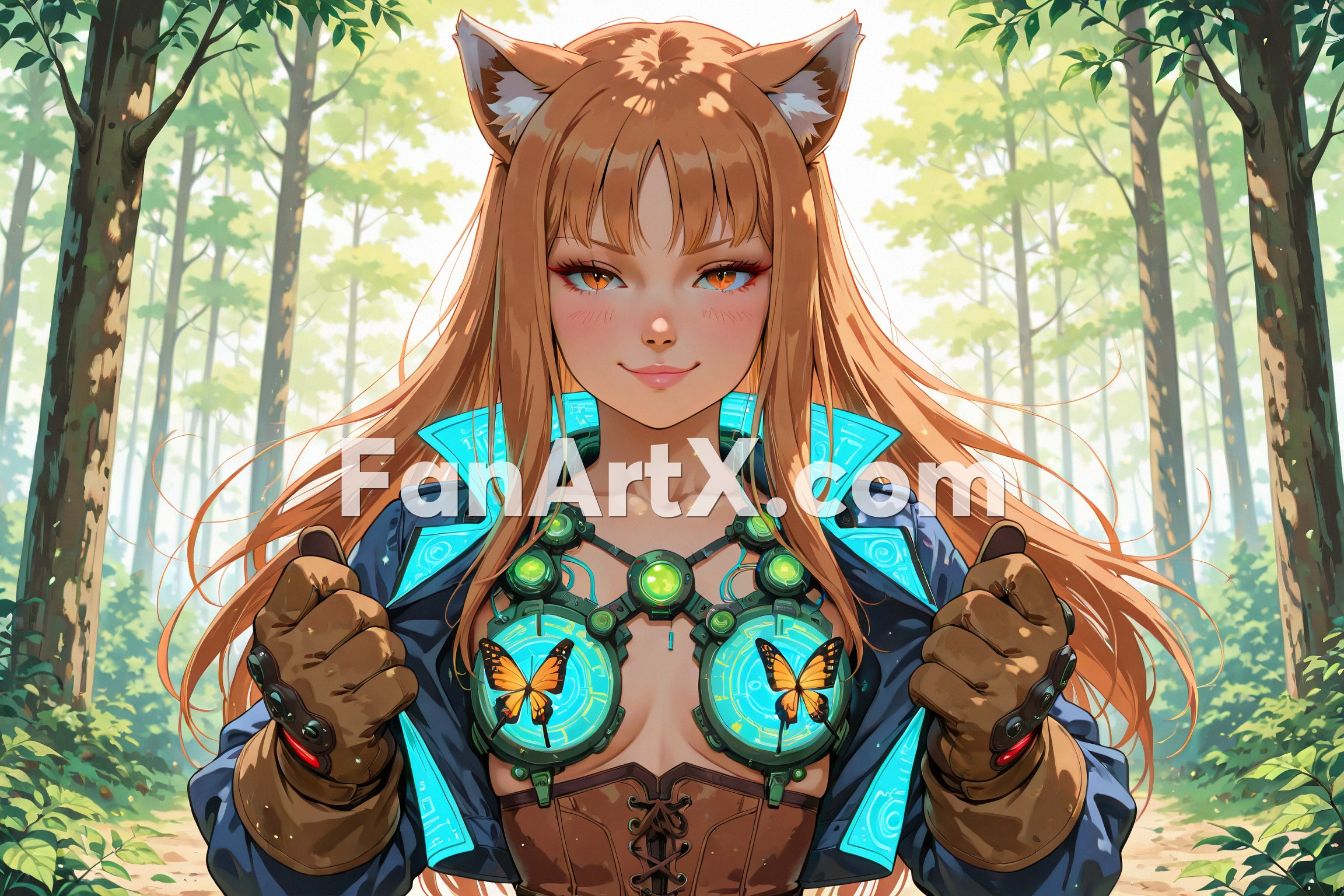 Holo fanart - Spice and Wolf characters 2695036
